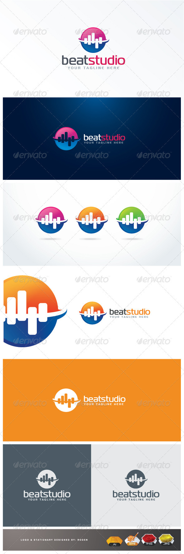 Beat Logo - Symbols Logo Templates
