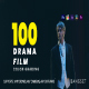 100 Drama Film LUTs Color Grading