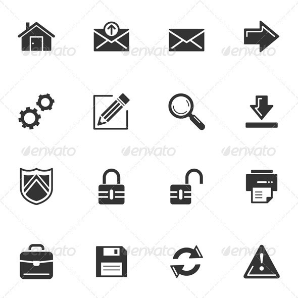 Web Icons-Set 1 - Web Icons