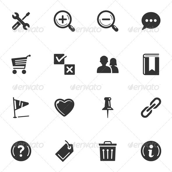Web Icons-Set 2 - Web Icons