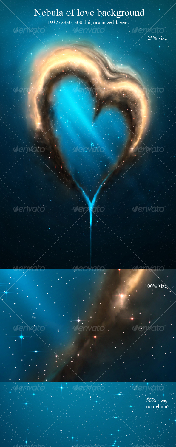 Nebula of Love Background