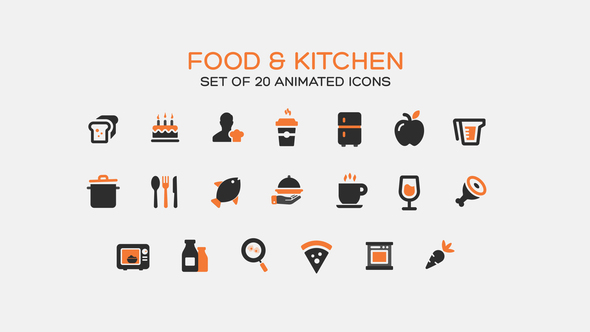 Food and Kitchen Icons