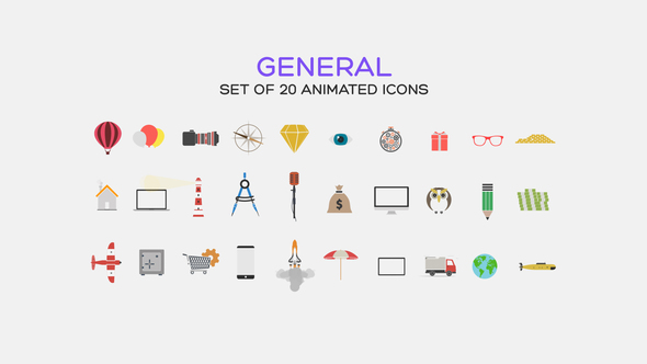 General and Basic Icons