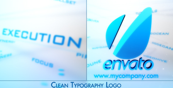 Clean Corporate Typography Logo