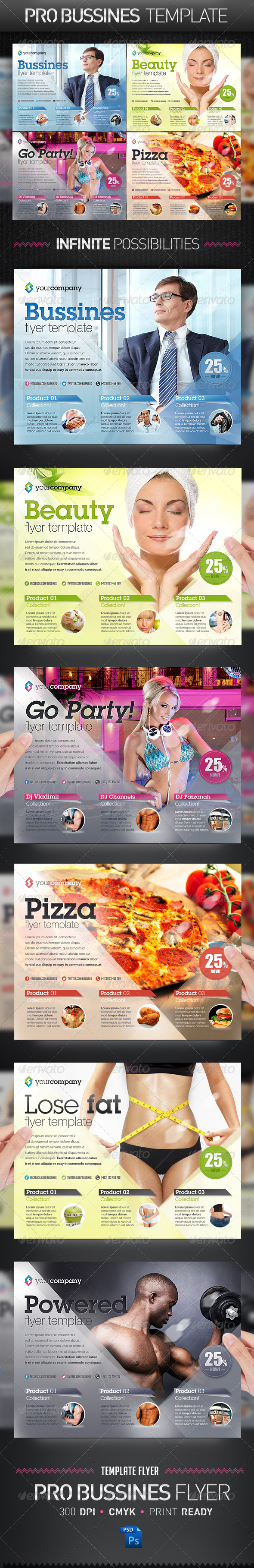 Business PRO Flyer Template - Corporate Flyers