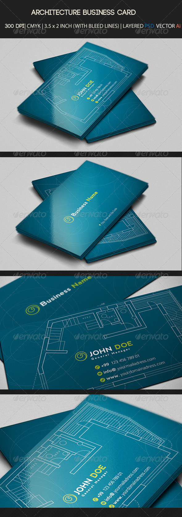 architecture Business Card - Creative Business Cards
