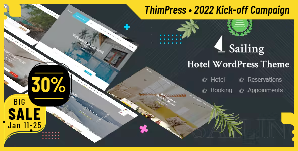 Sailing | Hotel WordPress Theme