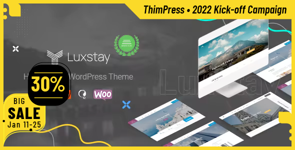 LuxStay | Hotel & BnB WordPress Theme