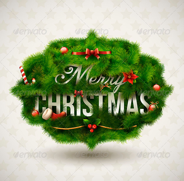 Christmas Label - Christmas Seasons/Holidays