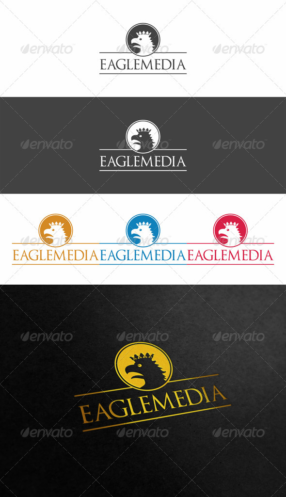 Eagle Media Logo - Animals Logo Templates