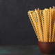 Raw fusilli bucati pasta with copy space - PhotoDune Item for Sale