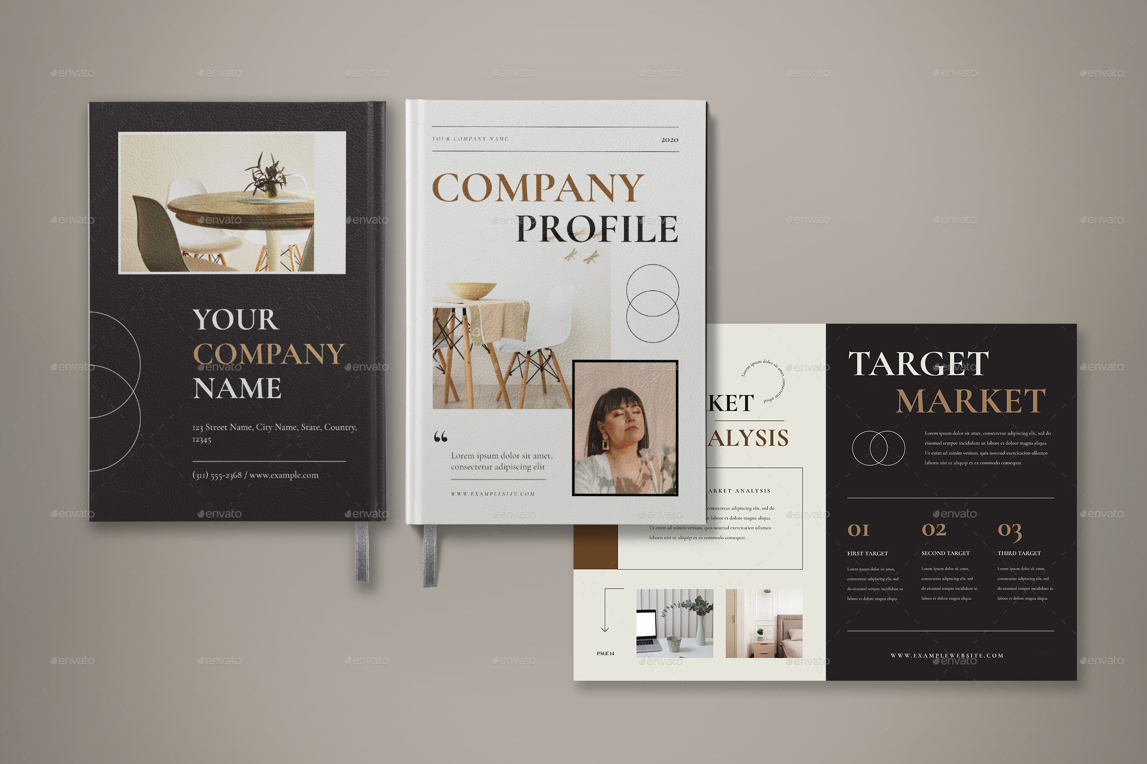 Company Profile Book, Print Templates GraphicRiver