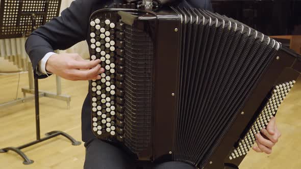 A Young Guy Plays the Accordion alt