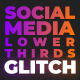 Social Media Lower Thirds: Glitch (MoGRT) - VideoHive Item for Sale