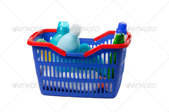 cleaning products - Stock Photo - Images