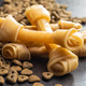 Delicacy for dogs. Chewing bone and dried food for dog - PhotoDune Item for Sale