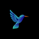 Norwest Bird Gradient Logo Template