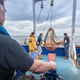 Fishermen and scientists pay out trawler net on research ship - PhotoDune Item for Sale