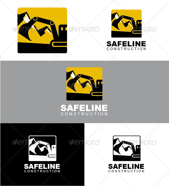 Safeline Construction Logo - Objects Logo Templates