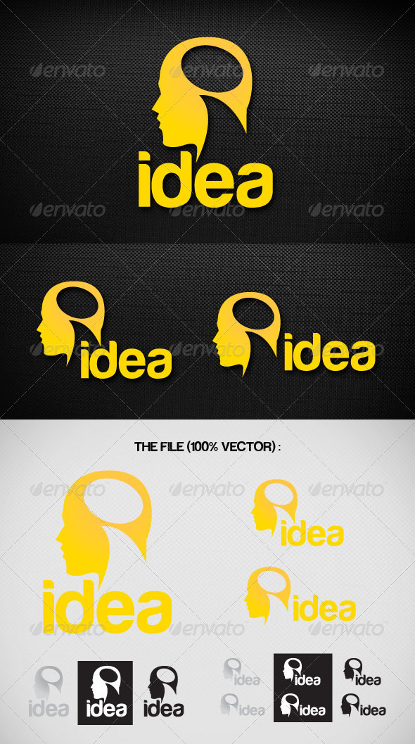 Idea Logo - Humans Logo Templates
