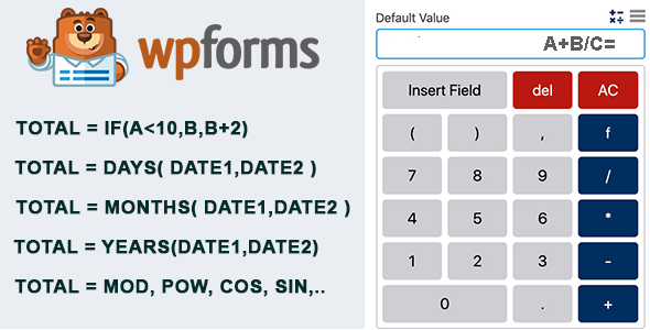 wpforms calculations preview