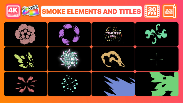 Smoke Pack 02 and Titles for FCPX