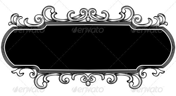 Titling frame - Borders Decorative