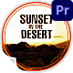 Sunset In The Desert PP - VideoHive Item for Sale