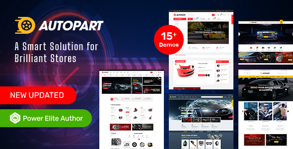 AutoParts - Shopify-Theme für Autoteile, Werkzeuge, Ausrüstungen und Zubehör