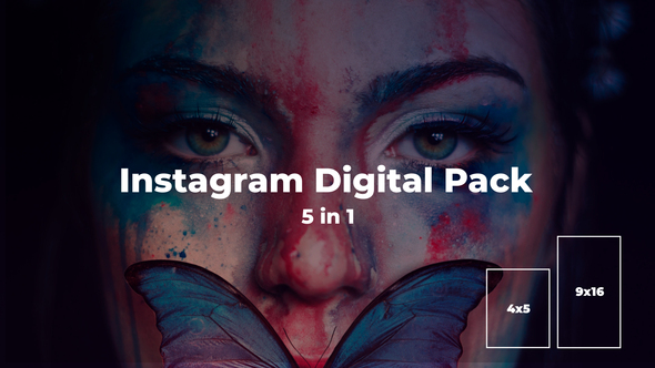 Instagram Digital Pack - Instagram Reels, TikTok Post, Stories