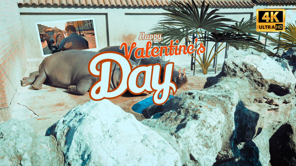 Hippo Valentines Day