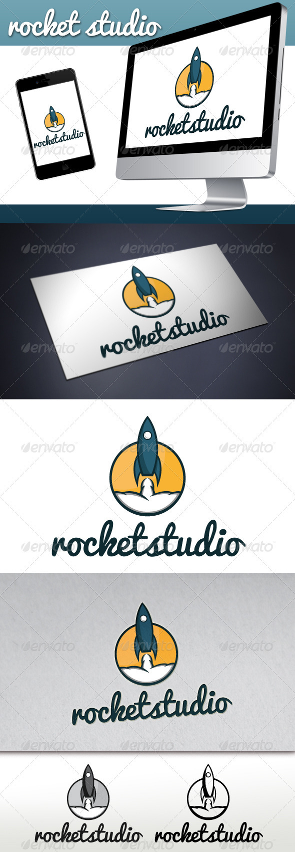Rocket Studio Logo - Objects Logo Templates