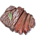 Roasted beef steak isolated on white background - PhotoDune Item for Sale