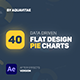 Flat Design Pie Charts - VideoHive Item for Sale