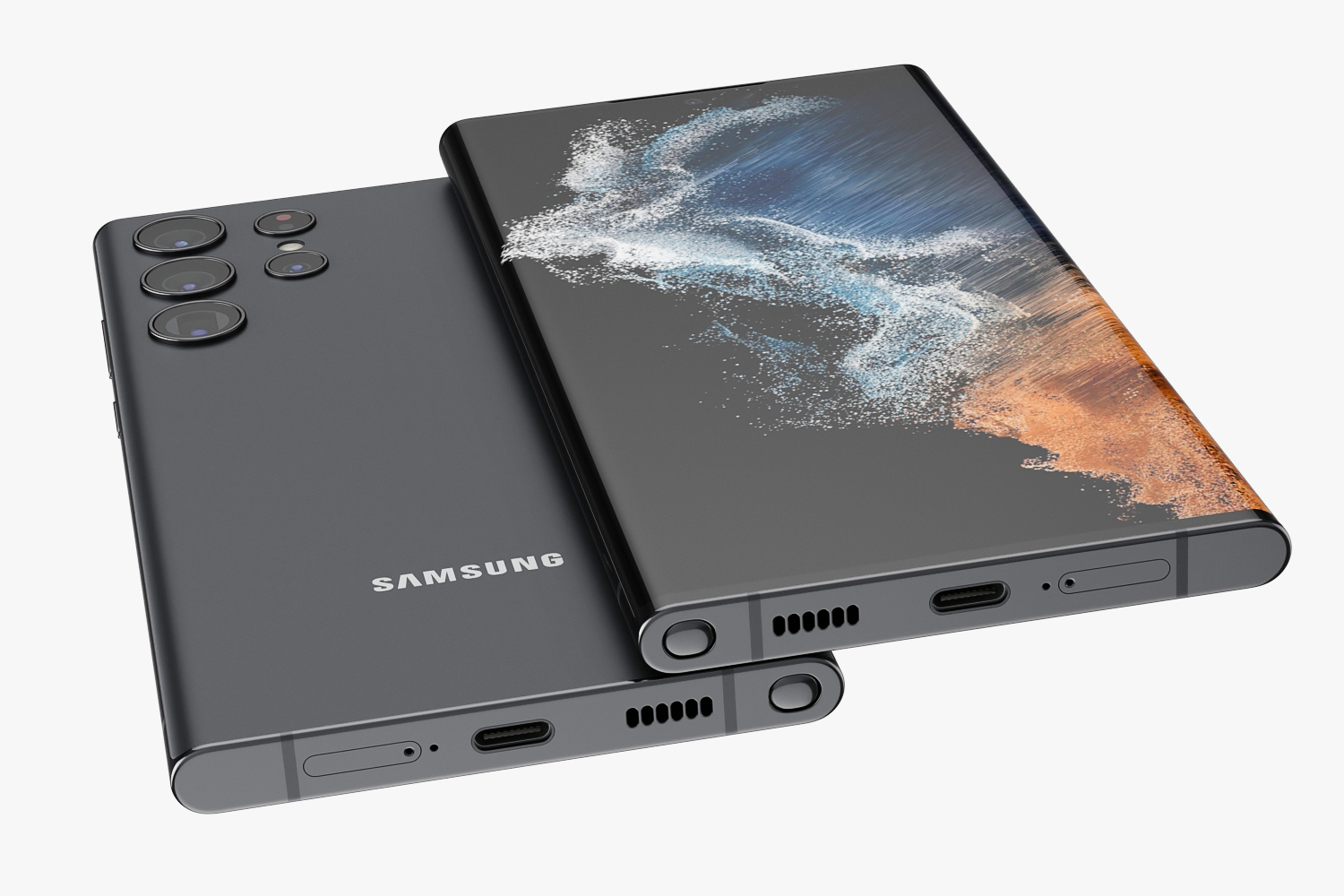 modelo 3d Samsung Galaxy S22 y S22 Plus y S22 Ultra v1 - TurboSquid 1839356