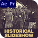 Historical Timeline Slideshow || Brush Slideshow (MOGRT) - VideoHive Item for Sale