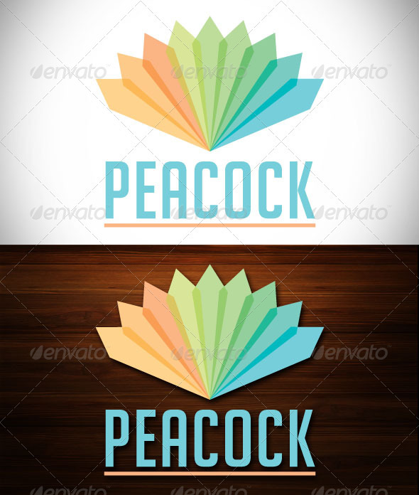Peacock Logo - Objects Logo Templates