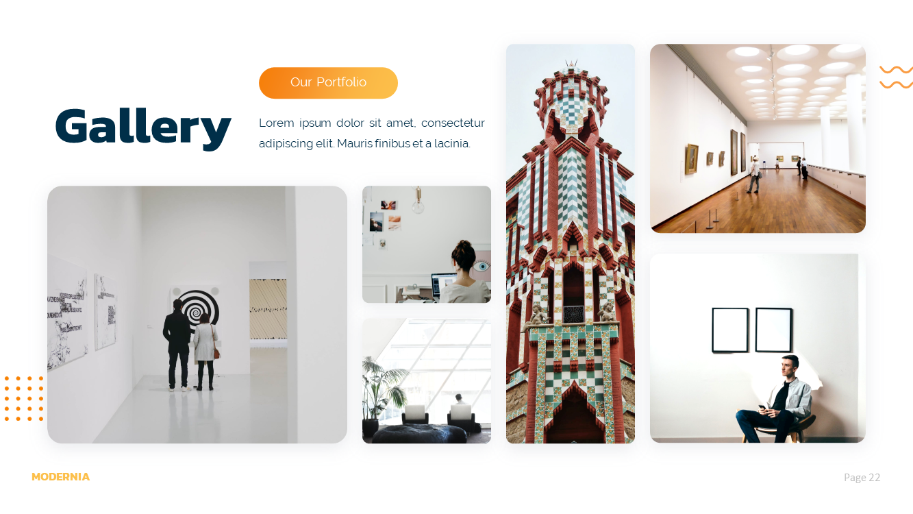 Modernia Professional Business Presentation Template, Presentation ...