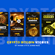 Crypto Bitcoin Stories Pack - VideoHive Item for Sale
