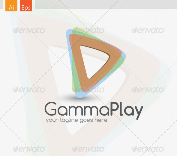 GammaPlay Logo Template - Abstract Logo Templates