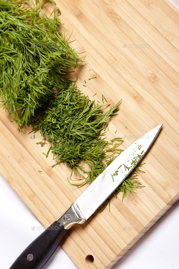 cut dill Stock Photo by MassonSimon PhotoDune