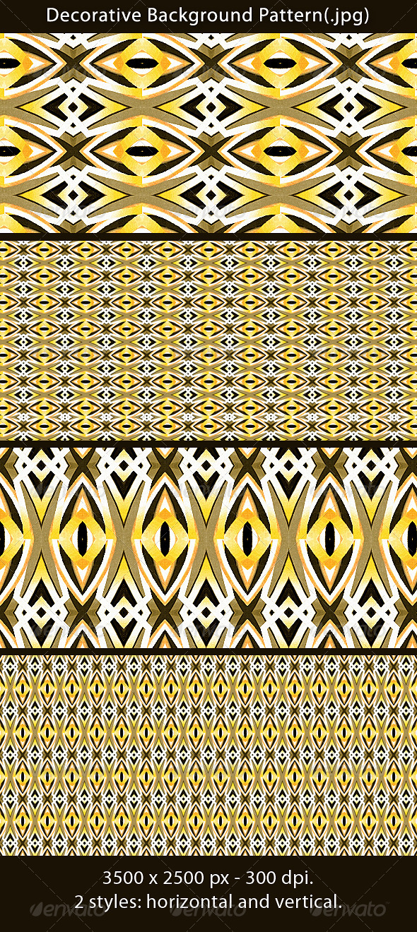 Decorative Background Pattern - Patterns Backgrounds