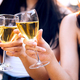 Group of girls toasting wine celebrating at a party - PhotoDune Item for Sale