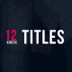 Kinetic Titles | FCPX &amp; Apple Motion 5 - VideoHive Item for Sale
