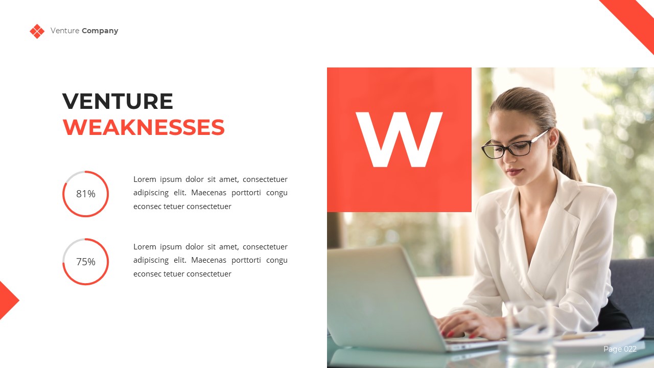 Venture - Business & Startup Google Slides Template, Presentation Templates