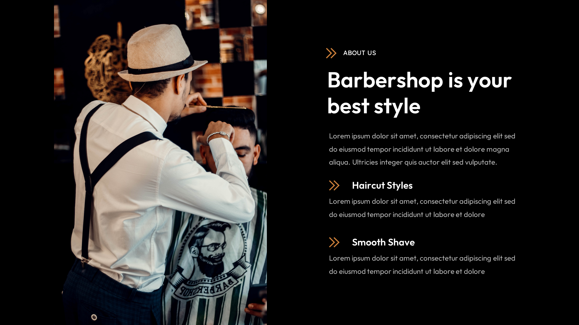 & Shaving PowerPoint Template, Presentation Templates