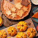 Pumpkin pie and various pumpkins - PhotoDune Item for Sale
