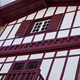 Low angle of a facade in Espelette French village - PhotoDune Item for Sale