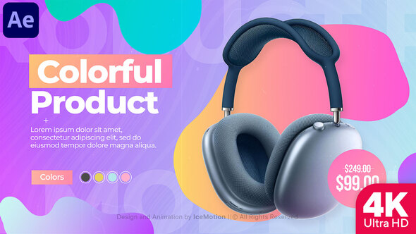 Colorful Product Promo || Product Sale Promo