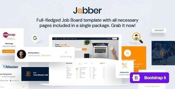 Incredible Jobber - Job Board HTML5 Template
